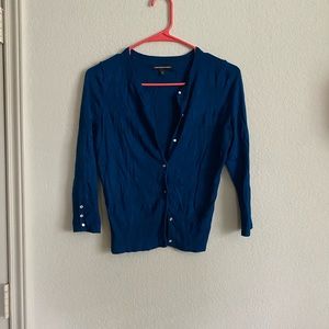 Express Navy Blue Cardigan